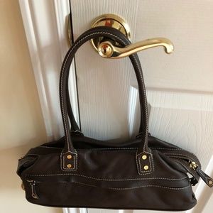Celine vintage leather shoulder bag